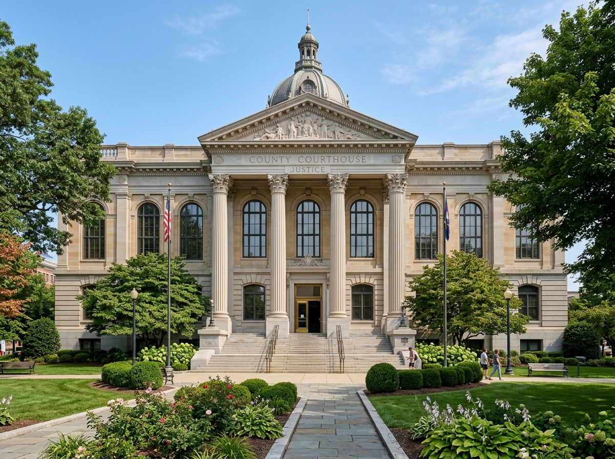 Municipal courthouse and regional judicial center